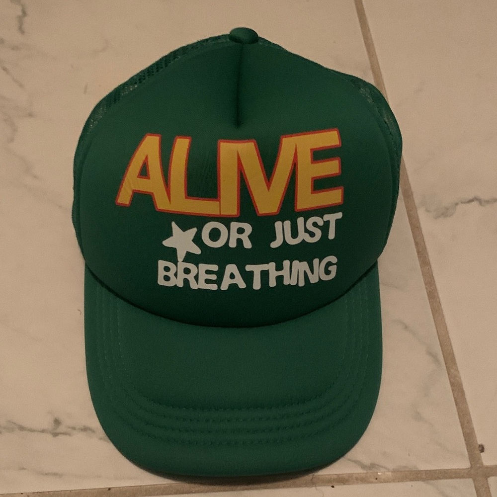 Green Trucker Hat OS
